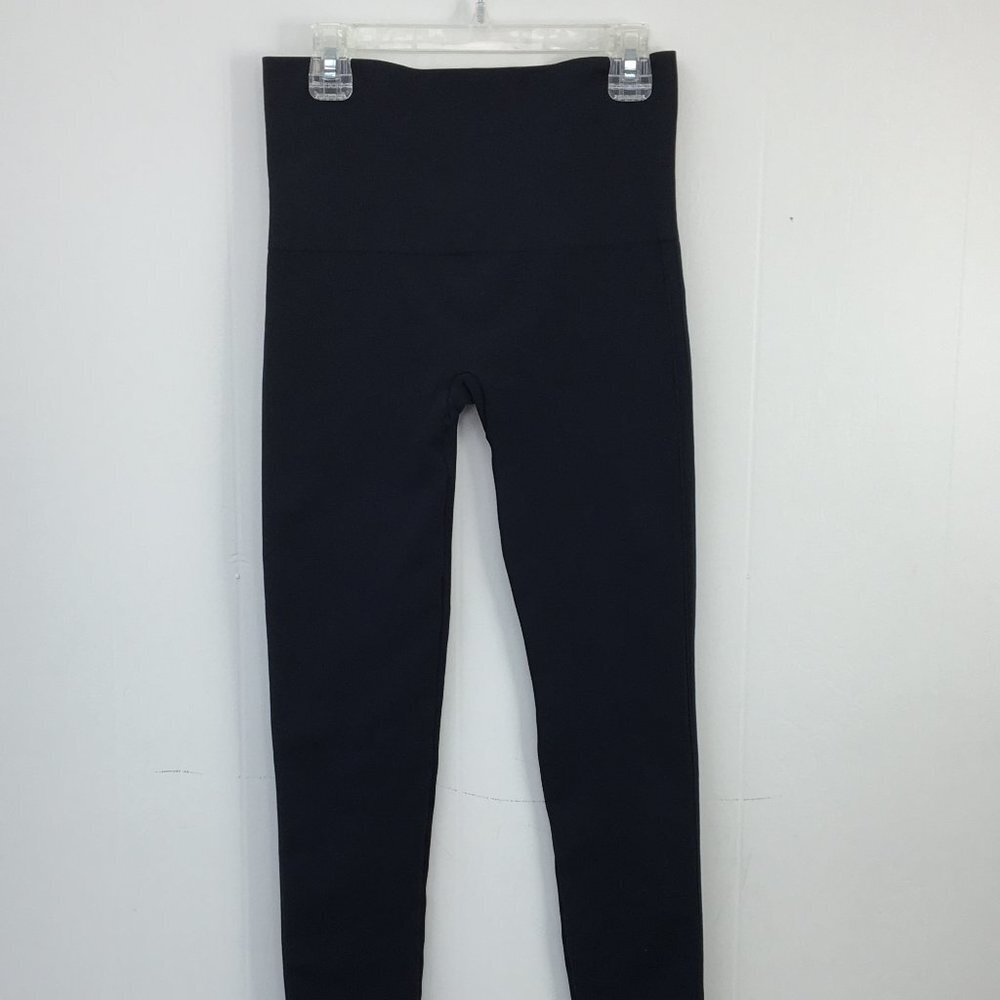 Spanx High Waist Stretch Casual Legging in Black Size M Like-NEW Condition